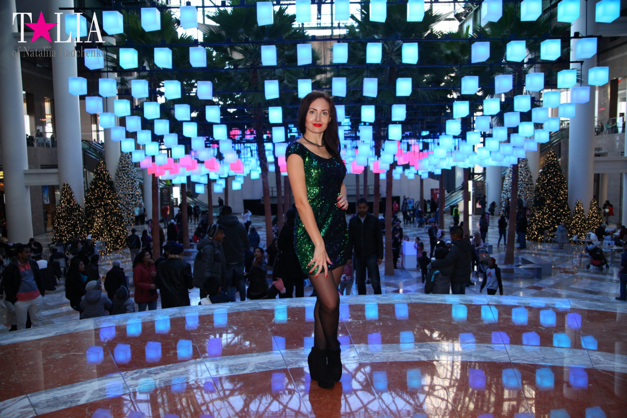 Luminaries In Winter Garden At The Brookfield Place World